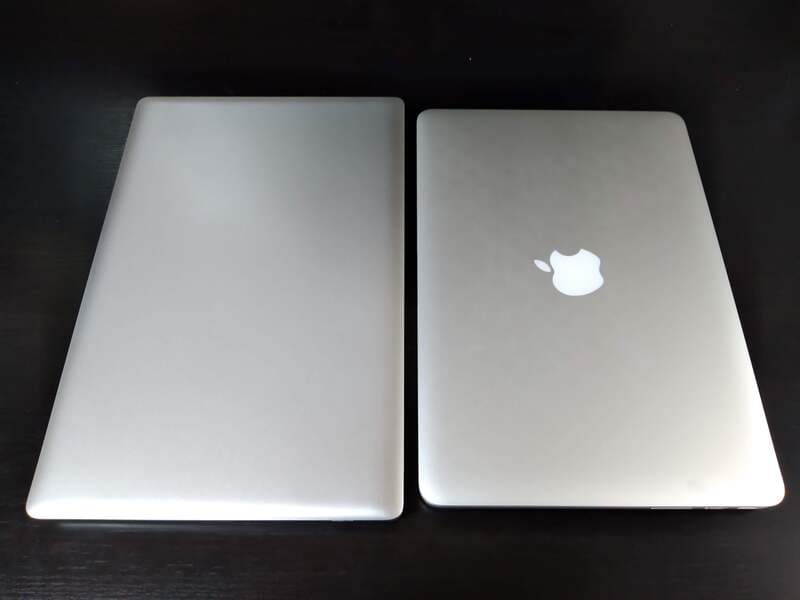 GLM 超軽量 薄型 PC MacBook Pro 比較