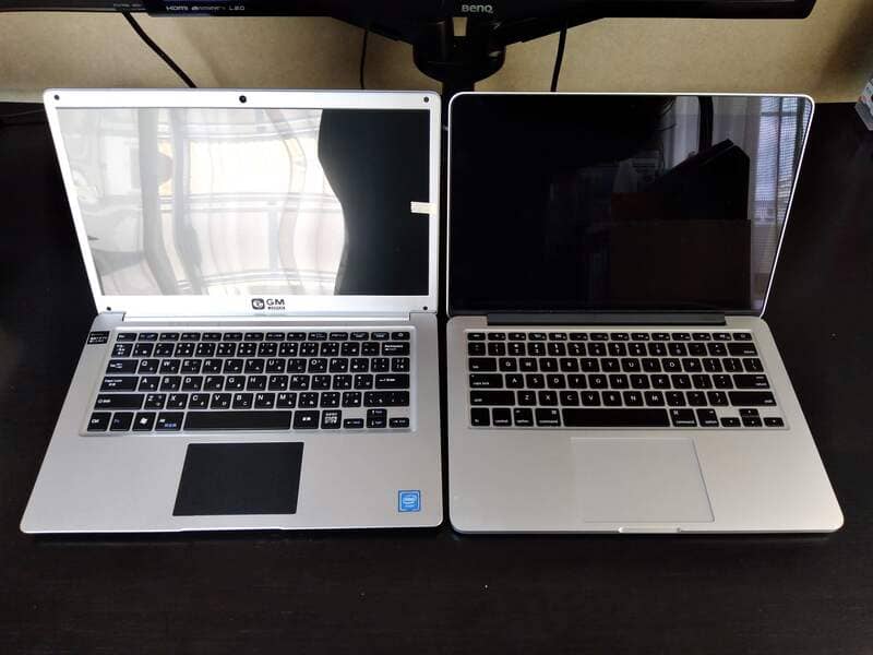 GLM 超軽量 薄型 PC MacBook Pro 比較