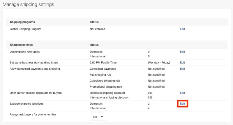 eBay_発送除外国の設定_Manage_shipping_settings