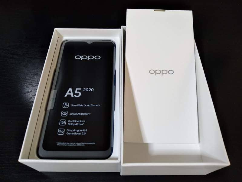 OPPO_A5_2020_開封レビュー_初期設定